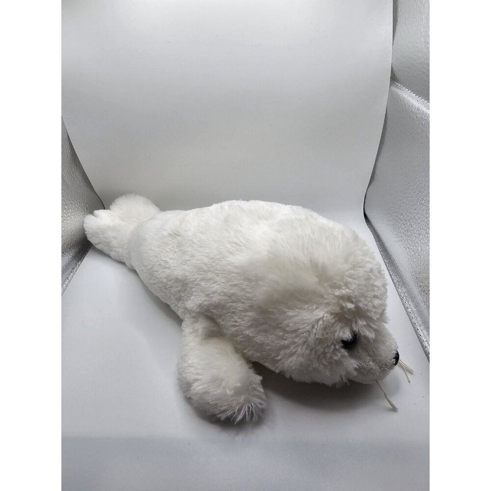 Wishpets White Harp Seal Plush 2007- Rare- READ DESCRIPTION